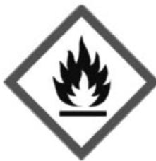 Pictograma 3: Sustancia inflamable