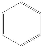Estructura de un anillo de benceno