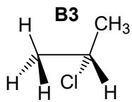 Estructura tridimensional del compuesto B3