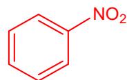 Estructura del nitrobenceno