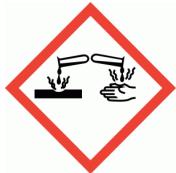 Pictograma de seguridad química (corrosivo)