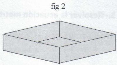 Figura 2: Caja resultante tras doblar la cartulina.