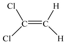 Estructura isomérica A del dicloroeteno