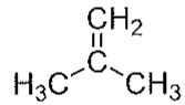 Molécula a: 2-metilpropeno