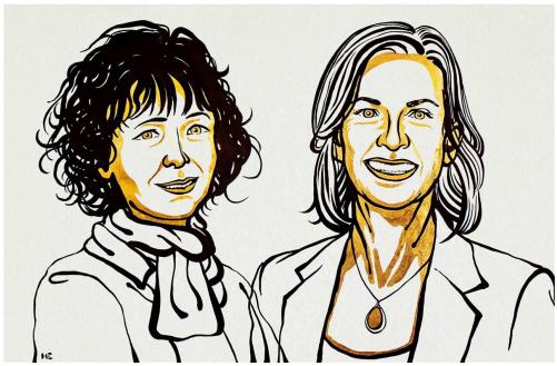 Emmanuelle Charpentier y Jennifer A. Doudna