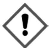 Pictograma B: Signo de exclamación (irritante/peligroso)