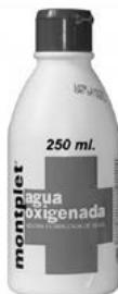 Botella de agua oxigenada de 250 ml